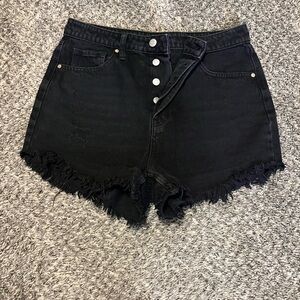 Black wild fable high rise shorts